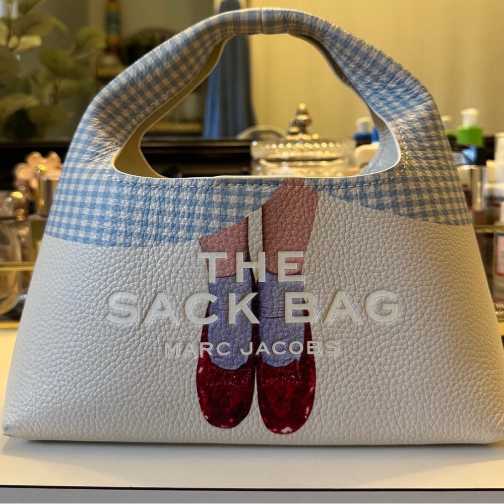 The Wizard of Oz - Marc Jacobs White and Blue Mini Sac bag